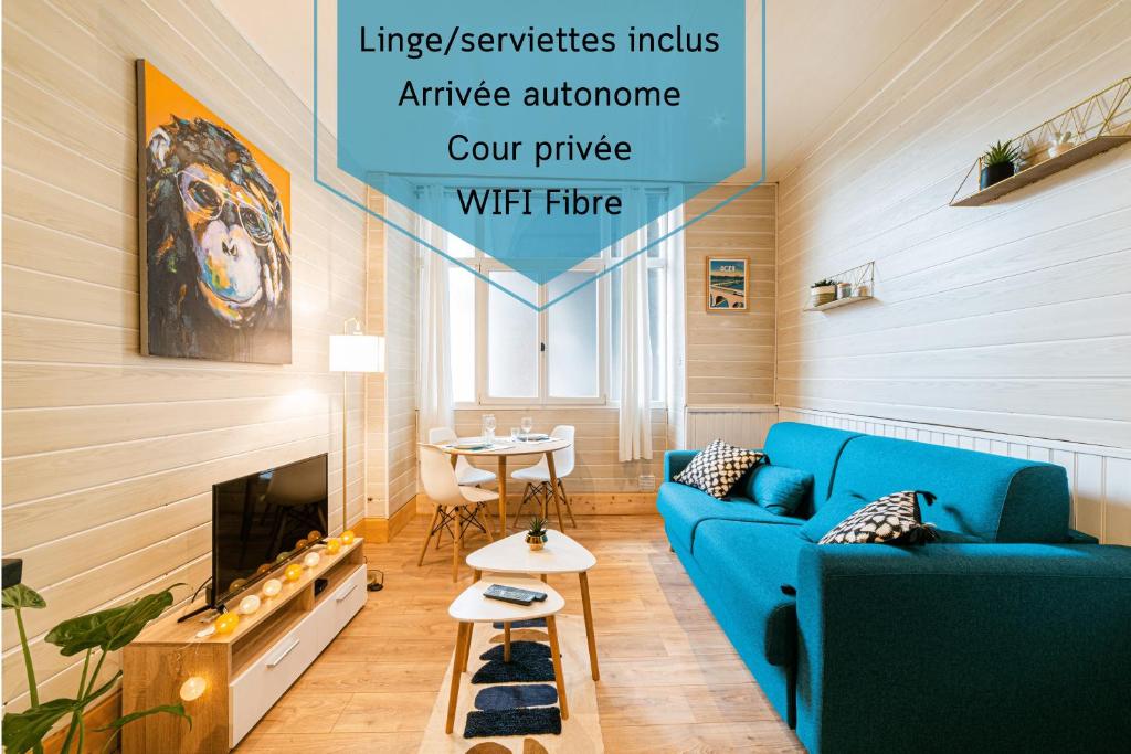 Centre historique - Cour privée - Arrivée autonome Appartement 2 - Rez-de-chaussée 28 Rue Louis Vivent, 47000 Agen