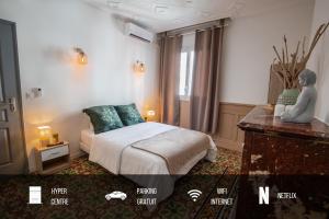 Centre Historique -FREE Parking-WIFI-NETFLIX-ZEN&COSY-SLEEPNTRIPBEZIERS