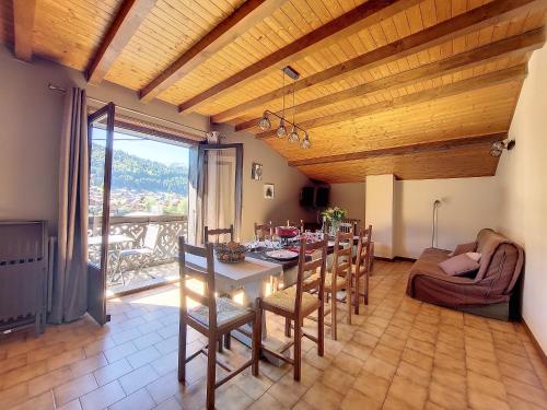 APPARTEMENT-CENTRE-MORZINE-VUE PISTES-8-9 pers-BOIS VENANTS Morzine france