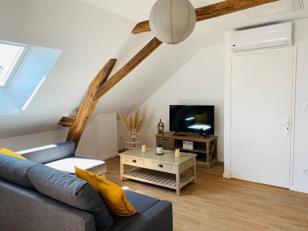 Centre ville (2): superbe appartement climatisé appartement 2 4 Rue Gresset, 72200 La Flèche