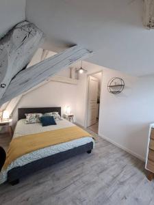 Centre ville 3 pièces envoûtant sous combles 40m²