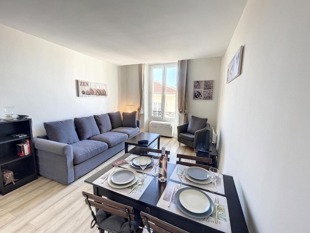 Appartement Centre ville Cannes, 2 pièces 3, rue Marceau 06400 Cannes