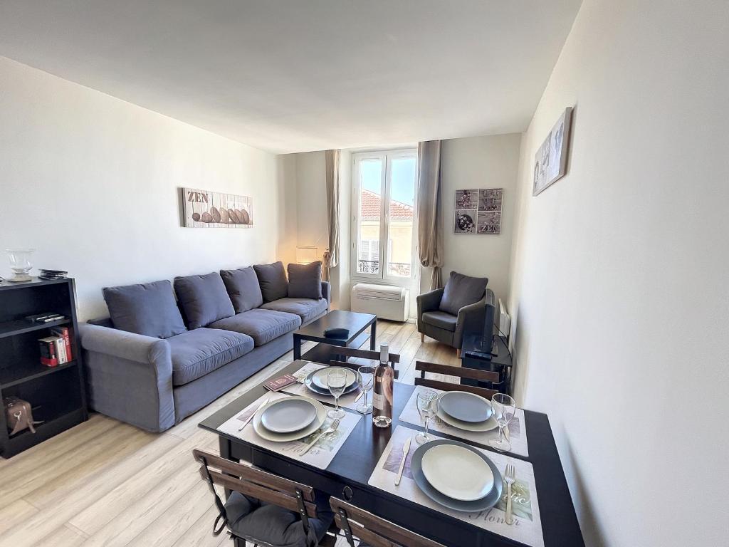 Centre ville Cannes, 2 pièces 3, rue Marceau, 06400 Cannes