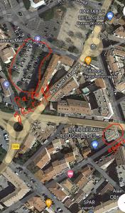 Centre Ville Sainte maxime 100M plage