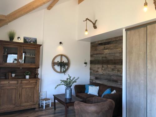 chalet avec vue lac