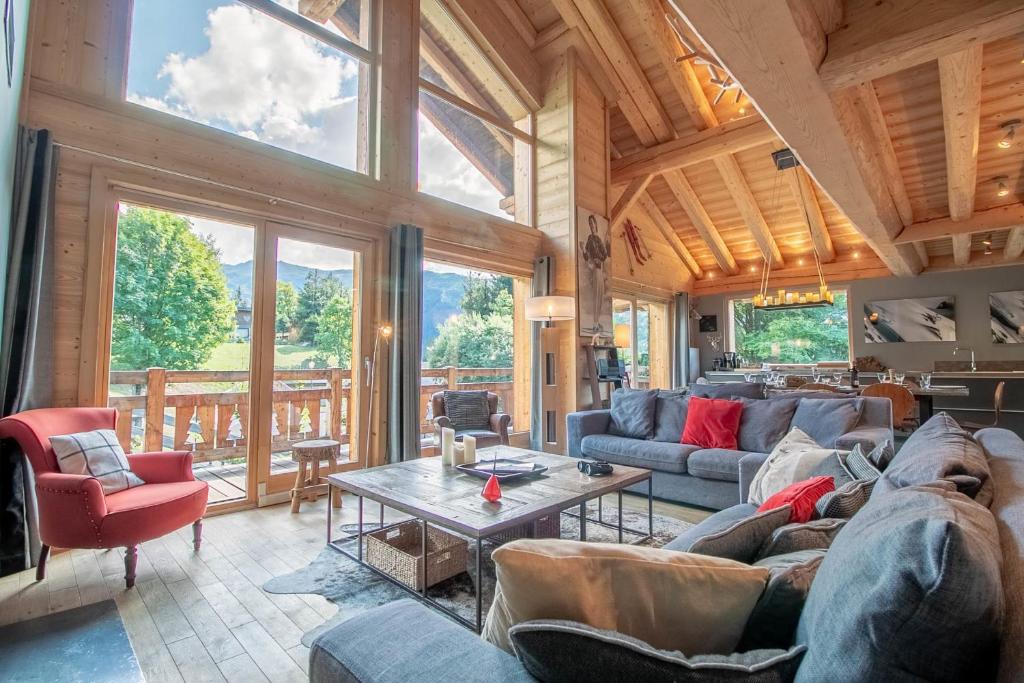 Appartement Chalet de L'Ours Duplex Route 1600 73550 Mussillon