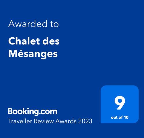 Chalet des Mésanges