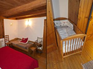 Chalet devant le bois