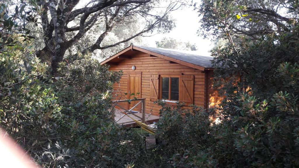 Appartement chalets bois 150m de la plage Tenutella 20113 Olmeto