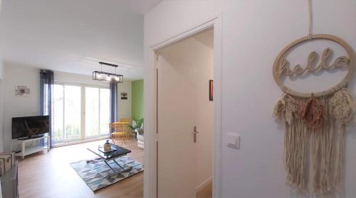 Chaleureux, clair, balcon, 2SDB, centre à pied