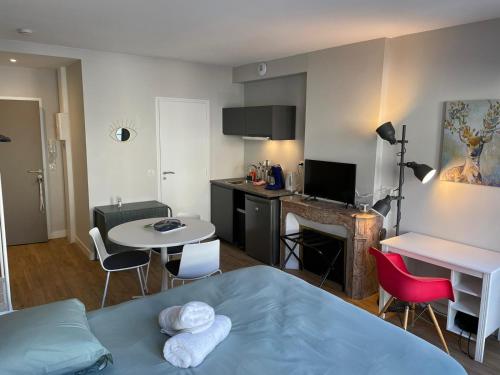 Chaleureux studio * Neuf * Hypercentre * Wifi *