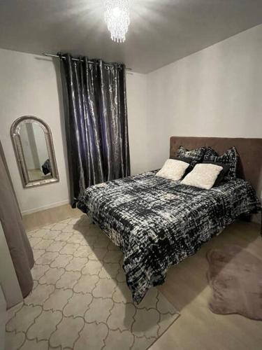 Chambre avec salle de bain très agréables