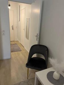 Chambre avec salle de bain très agréables