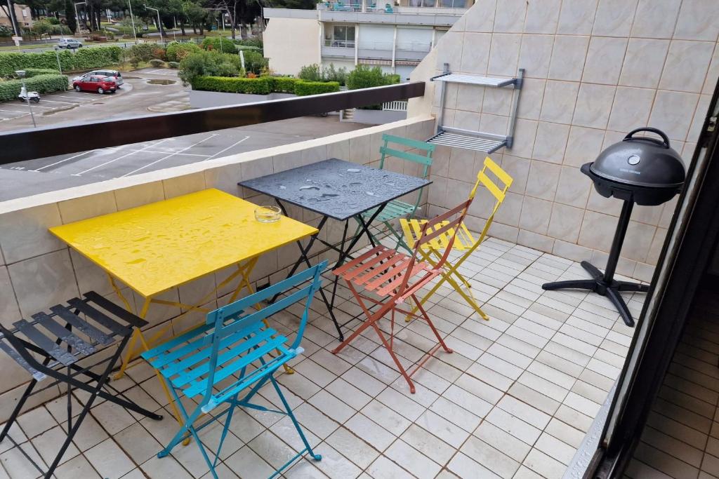 Appartement Charmant 23m confort avec BALCON près de la PLAGE 80 Impasse des Anémones 30240 Le Grau-du-Roi