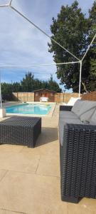 Charmant appartement 2p de 43m2 avec piscine privée