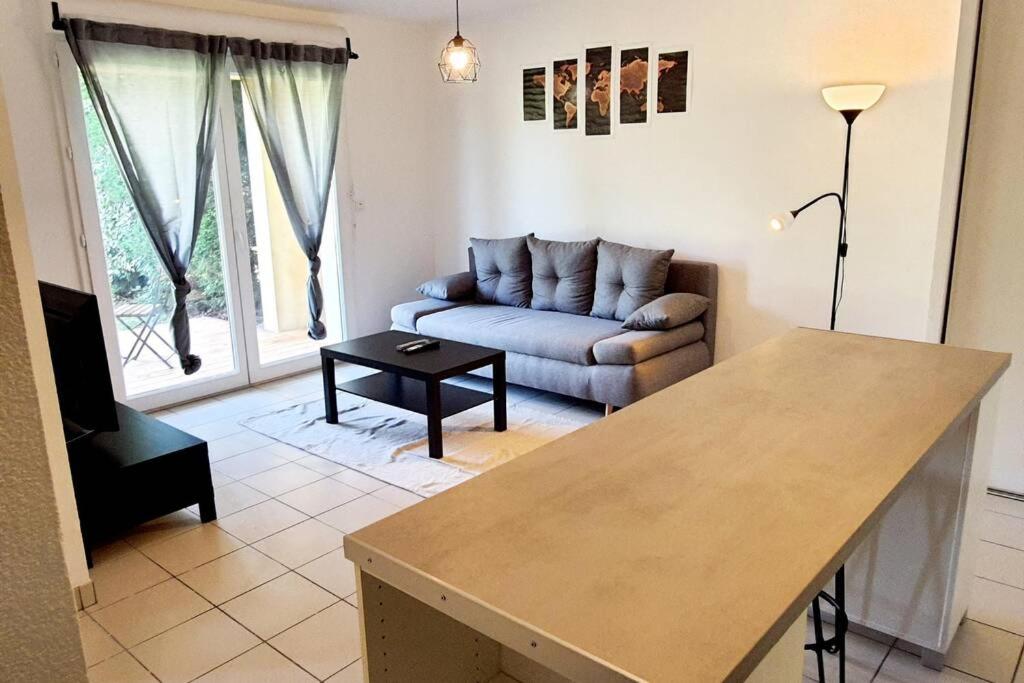 Charmant appartement avec terrasse et jardin au calme Proche Bus Métro APPT N° 2 RDC 11 Rue Loubiague, 31200 Toulouse