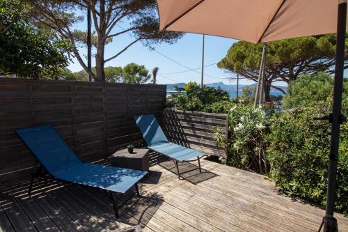 Charmant studio 2 pers avec vue mer