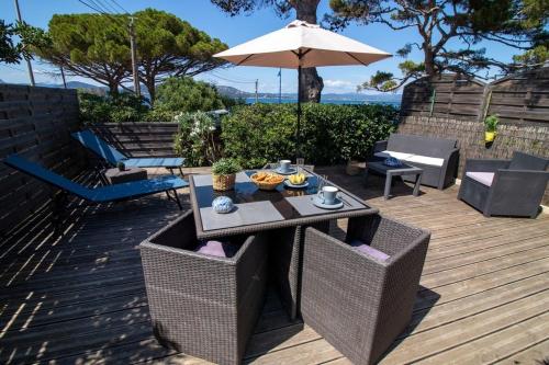Charmant studio 2 pers avec vue mer