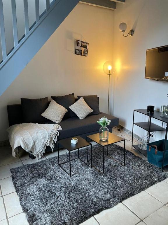 Appartement Charmant Studio avec mezzanine à 5 min de la maison des examens Avenue Laplace 94110 Arcueil