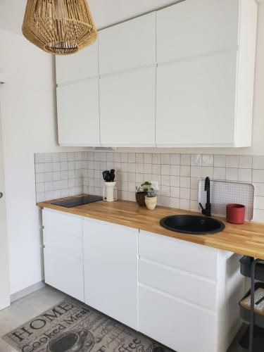 Charmant studio moderne avec extérieur \