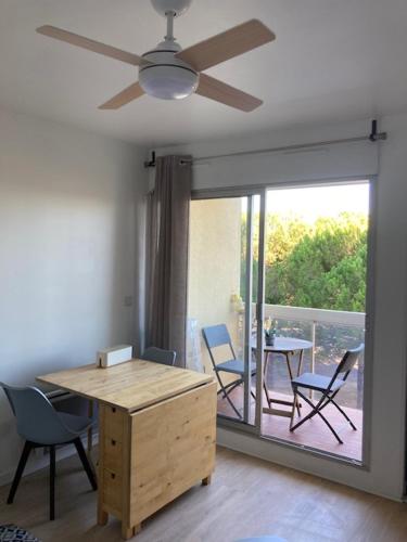Charmant studio refait à neuf CARNON port 34