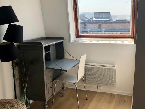Charmant studio situé sur le Port de Deauville