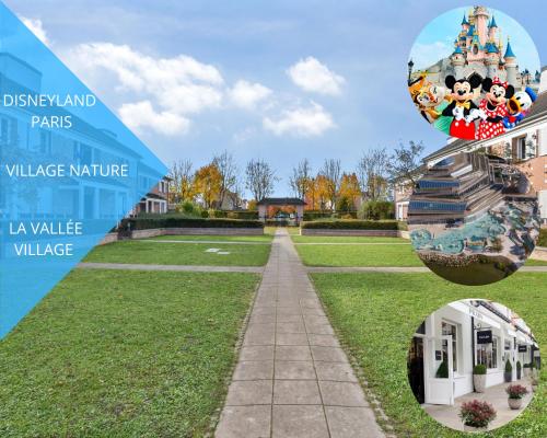 Charmant T2 proche Disneyland/Val d'europe/Village Nature/Paris