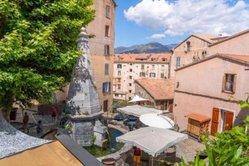 Charmant T3 50m2 plein centre corte 13 cours paoli wifi écran plat lave linge 6 couchages