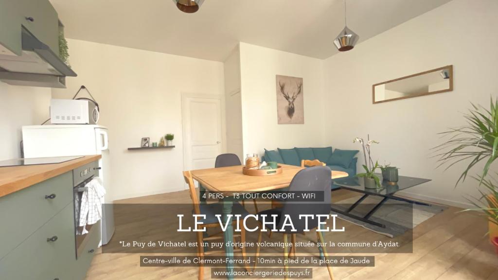 Appartement Charmant T3 en centre ville proche de pl. Gaillard 24 Rue du Pérou 63000 Clermont-Ferrand