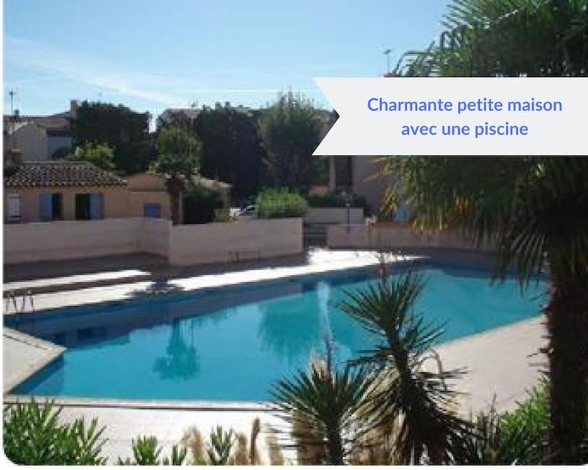 Charmante Maisonette dans copro avec piscine Rue de Volvire de Brassac, 34300 Le Cap d\'Agde