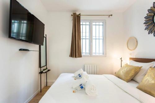 Charming apartment 6P- LevalloisChamperet