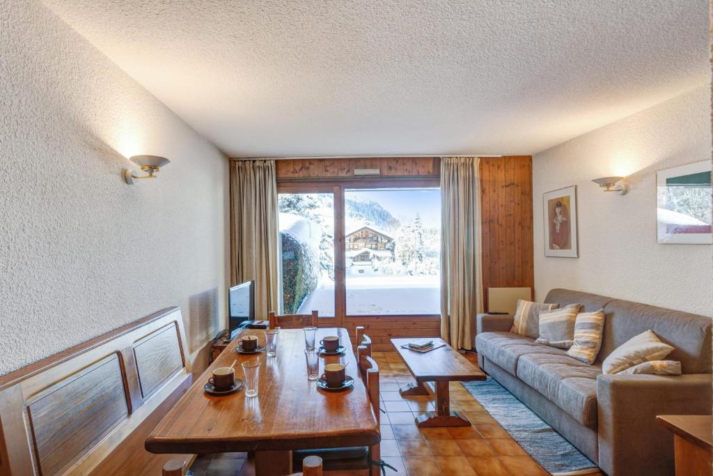 Appartement Charming apartment with garden near the slopes - Welkeys 3683 route Edmond de Rothschild 74120 Megève