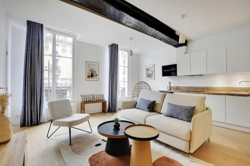 Charming appart 6P - Etienne Marcel / Marais