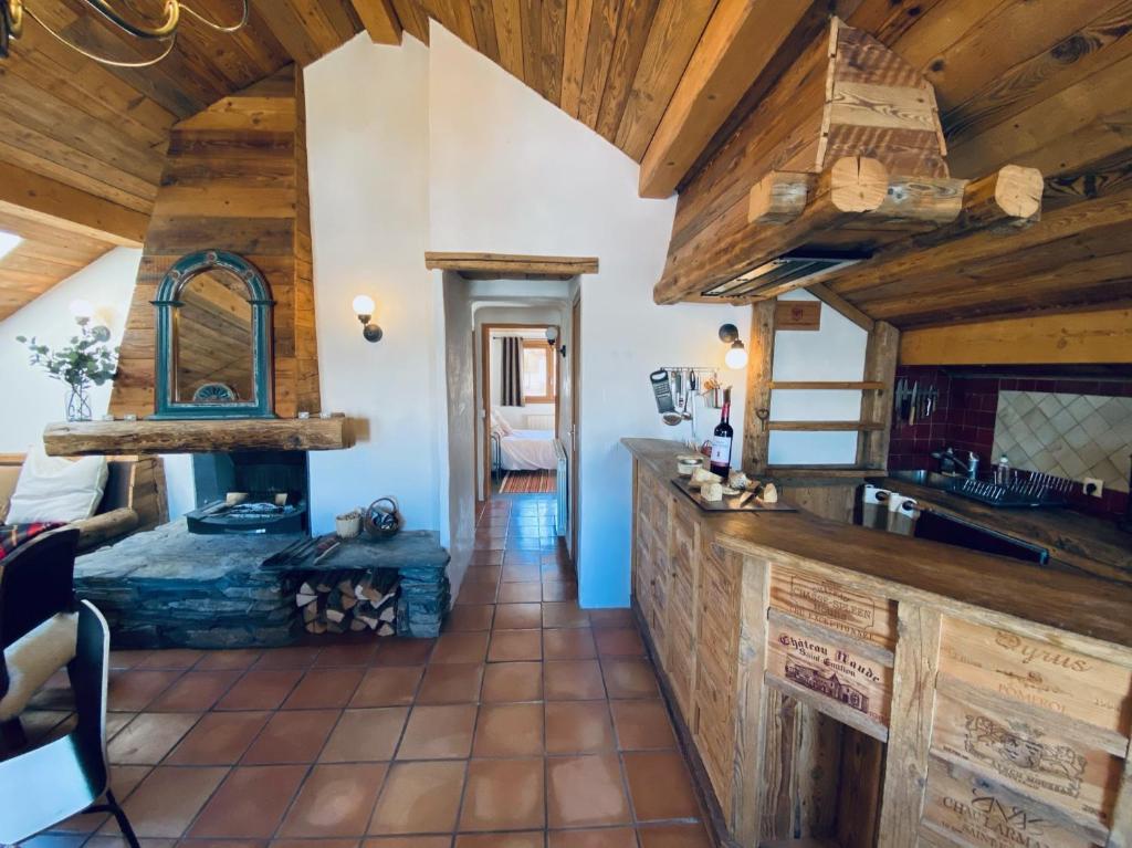 Appartement Charming chalet 100m2, Heart of the 3 vallées, Meribel, Les Allues La Chaumiere Chemin du Pied de ville 73550 Les Allues