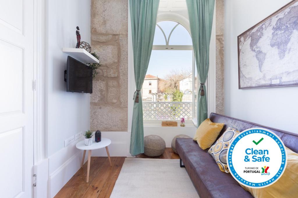 Appartement Charming Flat with Netflix - River View 99 Praça da Alegria 4000-259 Porto