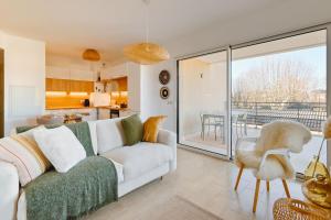 Charming one-bedroom apartment in the center of Puyricard