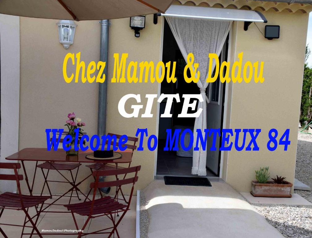 Appartement Chez Mamoudadou 90 Chemin des Exquerts 84170 Monteux