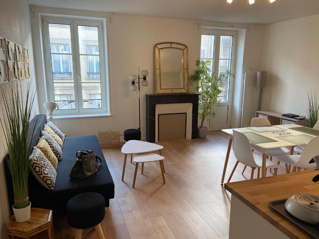 Appartement chez Muriel,T2 de charme, parc Ste Marie, Nancy Thermal, Mon Désert 1er étage Rue de Mon Désert 138 54000 Nancy