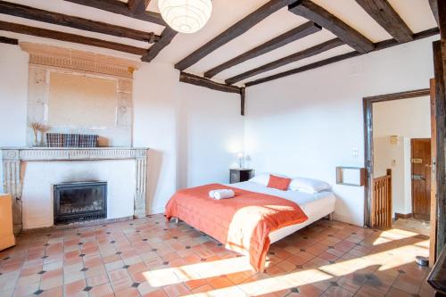 Chez Romane : charmant gîte au pied du château