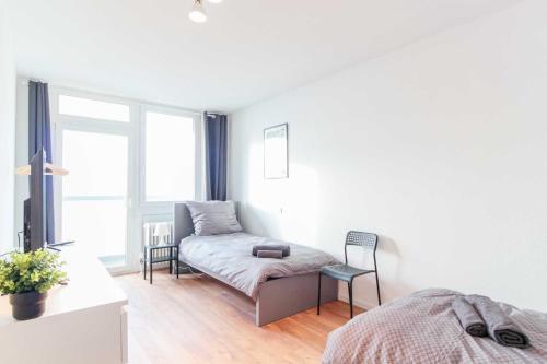 Chic City-View Apartment in Hanau