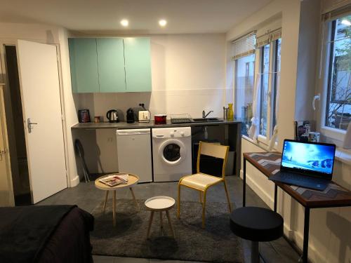 Cité Pilleux - Charming Studio in a flowery pedestrian lane