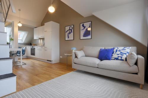 City-Apartment, Balkon & Parkplatz