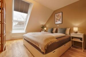 City-Apartment, Balkon & Parkplatz