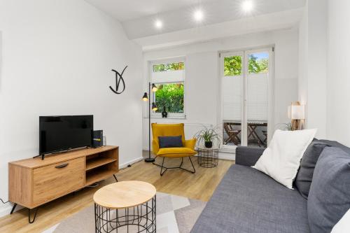 City-Apartment direkt in den Parkanlagen
