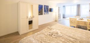 City Apartment Küche Bad im Zentrum Ravensburgs A06
