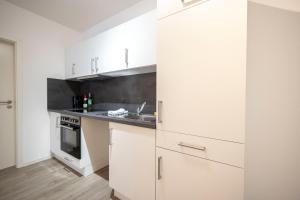 City Apartment Küche Bad im Zentrum Ravensburgs A06