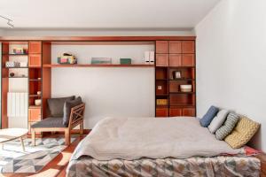 Classy studio with AC and seaview balcony in Nice near beach - Welkeys