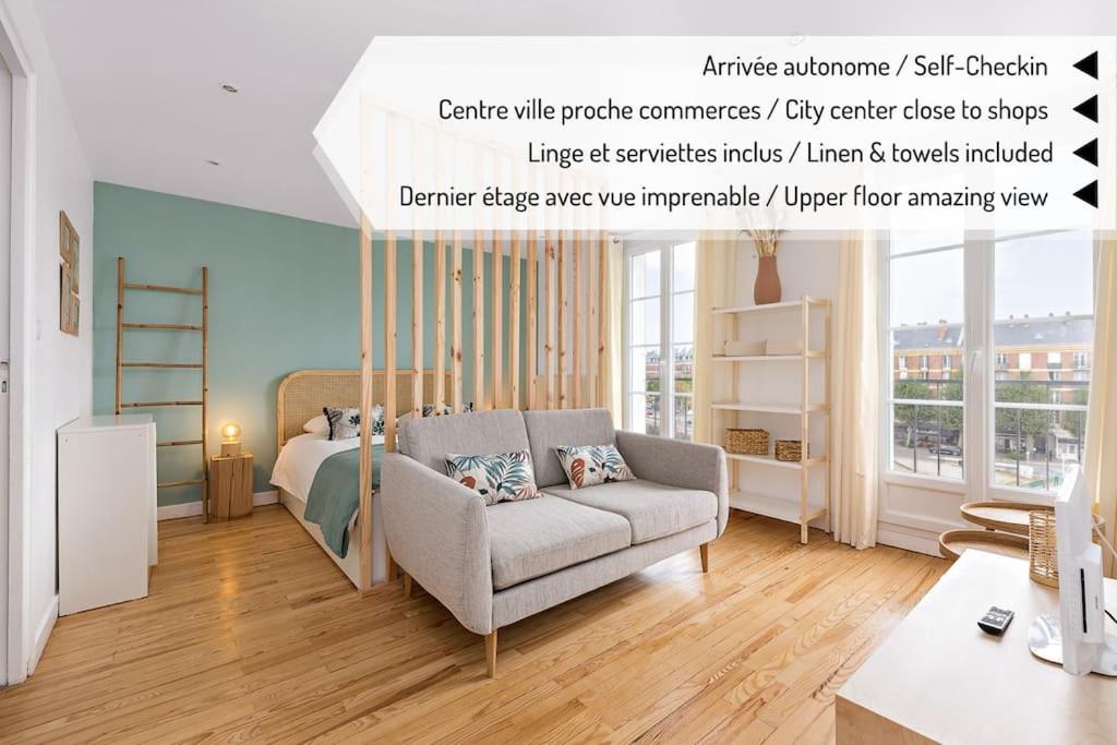 Appartement Cocon centre ville - Vue imprenable Petit Port du Havre 4e étage (sans ascenseur) 105 Rue Saint-Jacques 76600 Le Havre