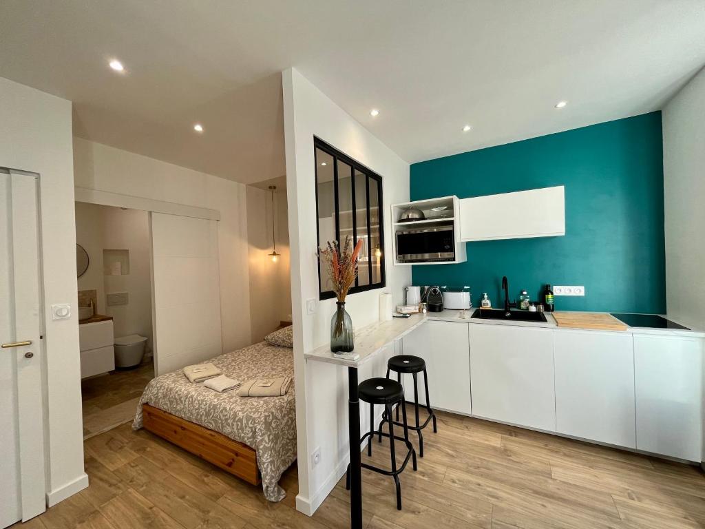 Cocon chic du Vieux port / Clim 9 Rue des Fabres, 13001 Marseille