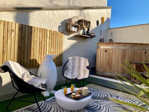 Cocoon Appart , son bain nordique en toute saison